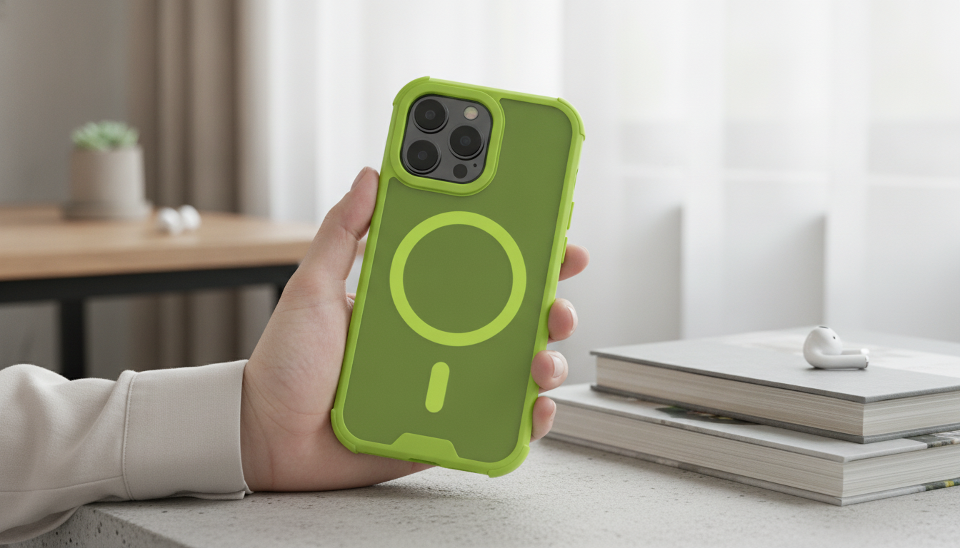 Matte Magnetic Armor Case: Skin-Feel Grip & Protection